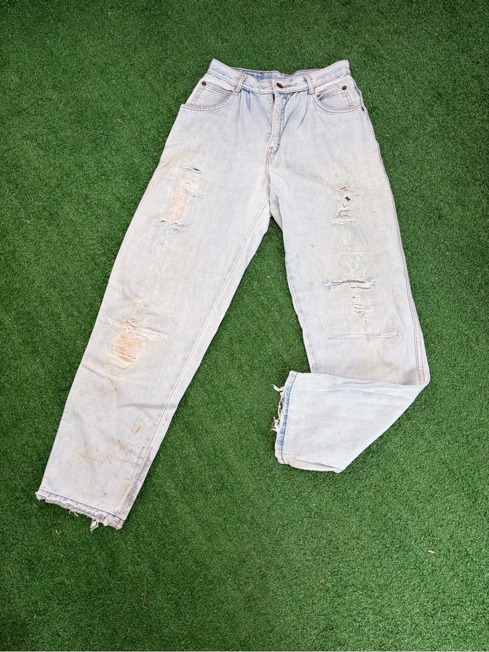 Brooks Light Wash Distressed Women Jeans